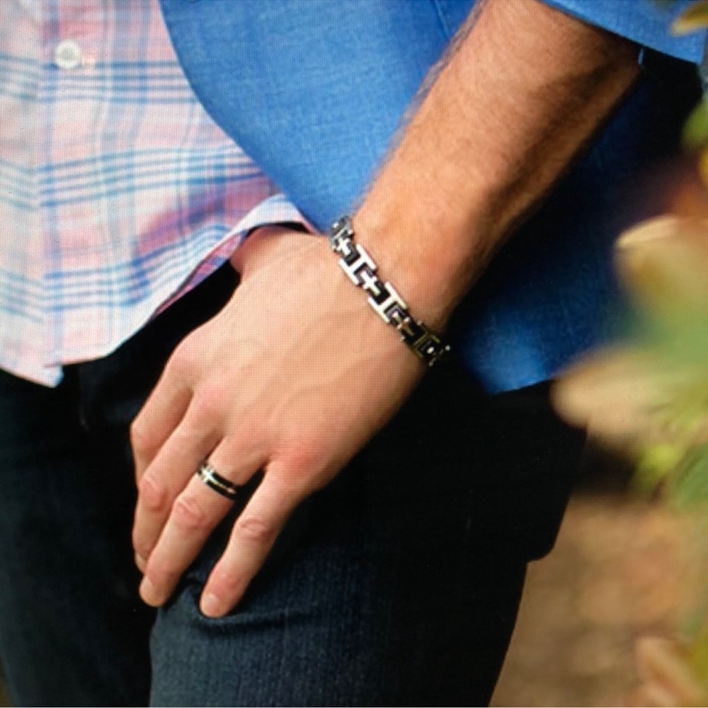 Premier Designs Rock Solid Men’s Bracelet